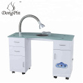 beauty salon nail tables with dust collector